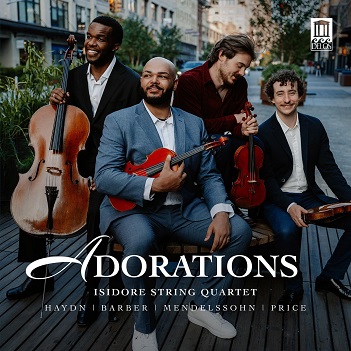 Cover van Isidore String Quartet – Adorations