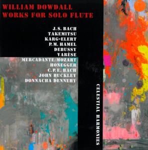 Cover van Dowdall, William – Works For Solo Flute