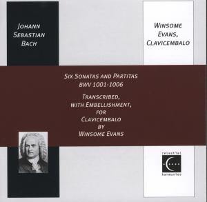 Cover van Evans, Winsome – Johann Sebastian Bach: Six Sonatas and Partitas Bwv 1001-1006