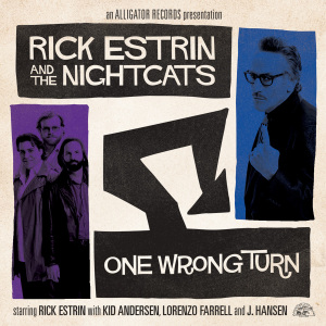 Cover van Estrin, Rick & the Nightcats – One Wrong Turn