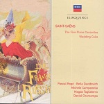 Cover van V/A – Saint-Saens: the Five Piano Concertos/Wedding Cake