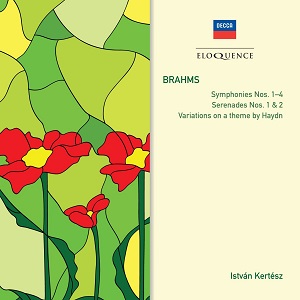 Cover van Kertesz, Istvan – Brahms: Symphonies Nos. 1-4, Serenades Nos. 1 & 2 & Haydn Variations