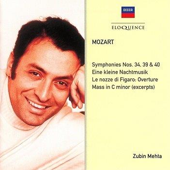 Mozart: Symphonies N34, 39 & 40 - Mass In C Minor