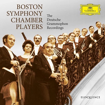 Cover van Boston Symphony Chamber Players – The Deutsche Grammophon Recordings