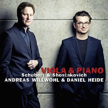 Cover van Willwohl, Andreas – Viola & Piano - Schubert & Shostakovich