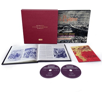 Cover van Pavarotti, Luciano & Mirella Freni & Berliner Philharmoniker & Herbert von Karajan – Puccini: La Boheme