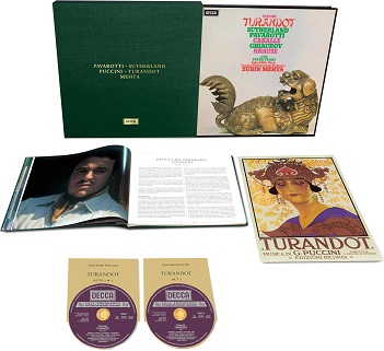 Cover van Sutherland, Joan & Montserrat Caballe & Luciano Pavarotti – Puccini: Turandot