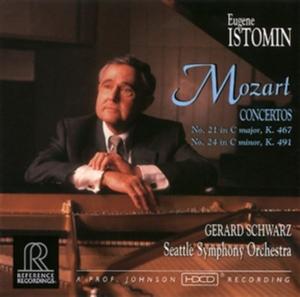 Cover van Peter Schmidl, Wiener Philharm – Mozart: Piano Concertos 21 & 24
