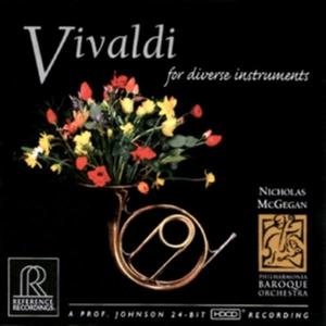 Cover van Carmignola, Giuliano – Vivaldi For Diverse Instruments