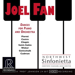 Cover van Fan, Joel – Dances For Piano and Orchestra