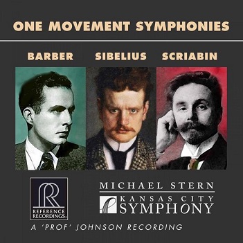 One Movement Symphonies: Barber, Sibelius, Scriabin