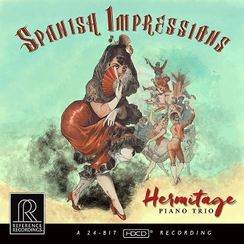 Cover van Hermitage Piano Trio – Spanish Impressions
