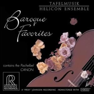 Cover van Tafelmusik; Helicon Ensemble – Baroque Favorites