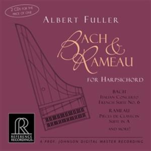 Cover van Fuller, Albert – Bach/Rameau: Works For Harpsichord