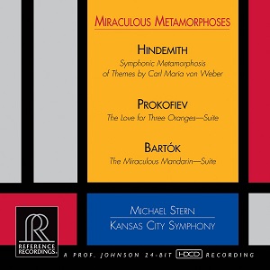 Cover van Kansas City Symphony Orchestra – Miraculous Metamorphoses