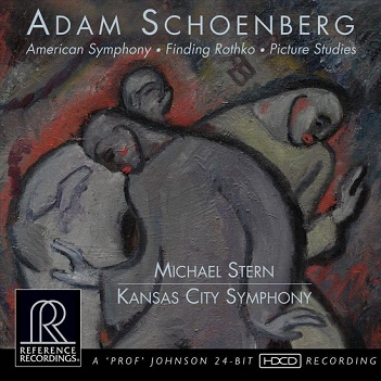 Cover van Dale Duesing, Andreas Conrad, – Adam Schoenberg: American Symphony - Finding Rothk