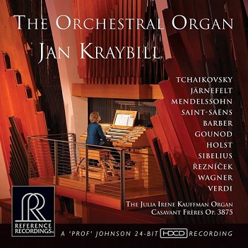 Cover van Kraybill, Jan – The Orchestral Organ