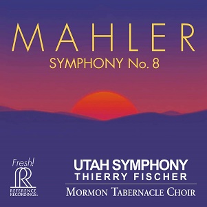 Cover van Utah Symphony Orchestra, Mormon Tabernacle Choir, – Mahler Symphony No. 8