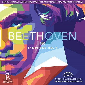 Cover van Pittsburgh Symphony Orchestra, Manfred Honeck (Dir – Beethoven: Symphony No. 9