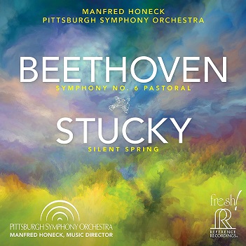 Cover van Pittsburgh Symphony Orchestra, Manfred Honeck (Dir – Beethoven: Symphony No. 6 Pastorale - Stucky: Sile