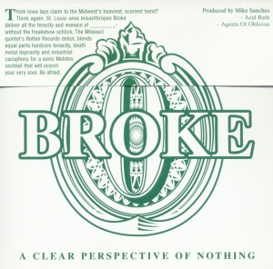 Cover van Broke – A Clear Perspective of Nothing