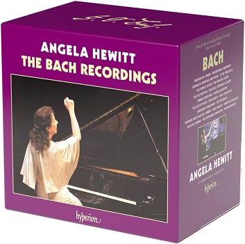 Cover van Hewitt, Angela – Angela Hewitt Plays Bach