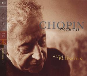 Cover van Rubinstein, Arthur – Rubinstein Collection, Vol. 49: Chopin: Nocturnes