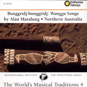 Cover van Maralung, Alan W. Peter Manaberu – Bunggridj-Bunggridj: Wangga Songs: Northern Austra