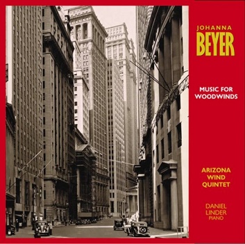 Cover van Arizona Wind Quartet / Daniel Linder – Johanna Beyer: Music For Woodwinds