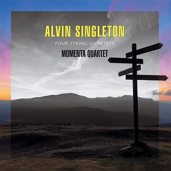 Cover van Momenta Quartet – Alvin Singleton: Four String Quartets