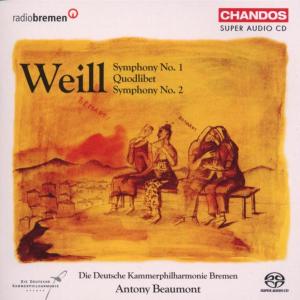 Symphony No.1&2/Quodlibet