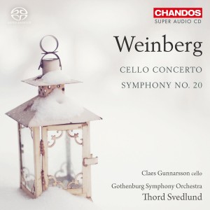 Cover van Svedlund, Thord & Gothenburg Symphony Orchestra – Weinberg: Cello Concerto / Symphony No. 20