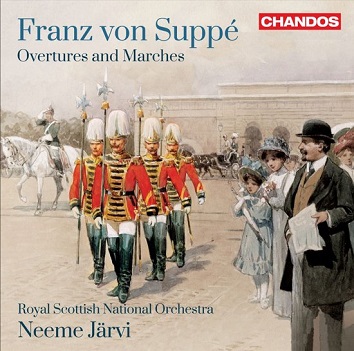 Cover van Royal Scottish National Orchestra & Neeme Jarvi – Franz von Suppe: Overtures and Marches