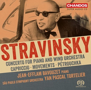 Cover van Stravinsky, Igor – Works For Piano & Orchestra