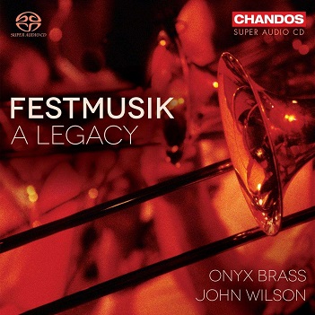 Cover van Onyx Brass – Festmusik - a Legacy
