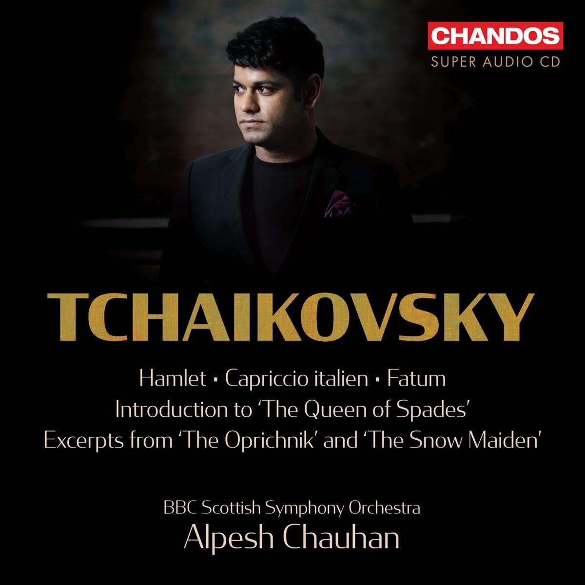 Cover van Bbc Scottish Symphony Orchestra & Alpesh Chauhan – Tchaikovsky Orchestral Works Vol. 2