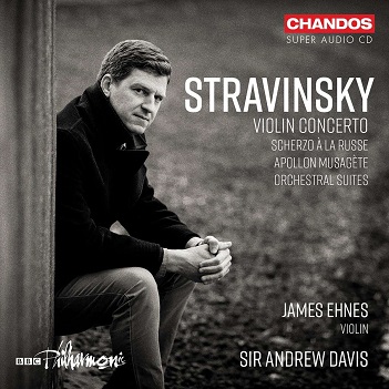 Cover van Ehnes, James & Bbc Philharmonic & Andrew Davis – Stravinsky: Violin Concerto