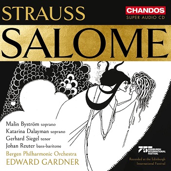 Cover van Bergen Philharmonic Orchestra & Edward Gardner & Malin Bystrom – Richard Strauss: Salome