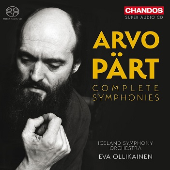 Cover van Iceland Symphony Orchestra & Eva Ollikainen – Arvo Part: Complete Symphonies
