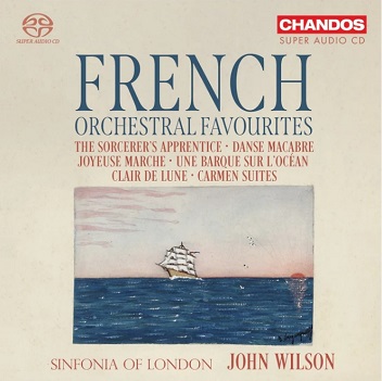 Cover van Sinfonia of London & John Wilson – French Orchestral Favourites