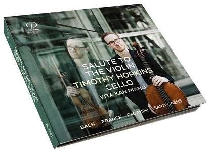 Cover van Hopkins, Timothy – Salute To the Violin