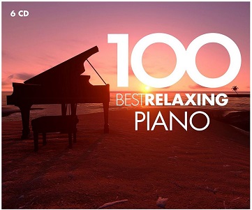 Cover van Various – 100 Best Relaxing Piano