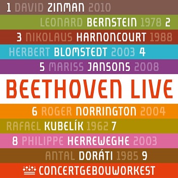 Cover van Concertgebouworkest – Beethoven: Symphonies Nos. 1-9