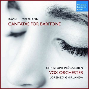 Cover van Ghirlanda, Lorenzo & Christoph Pregardien & Vox Orchester – Bach/Telemann: Cantatas For Baritone