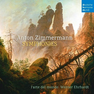 Cover van L'arte Del Mondo & Werner Ehrhardt – Zimmermann: Symphonien