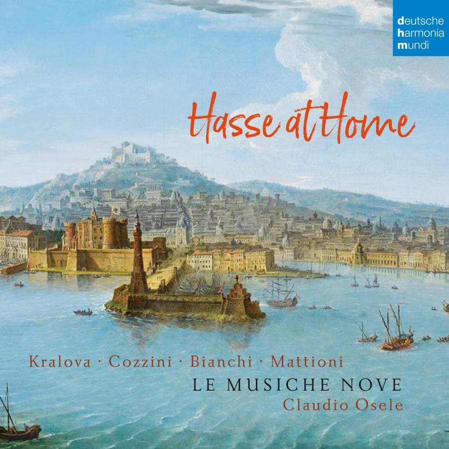Cover van Le Musiche Nove – Hasse At Home - Cantatas and Sonatas