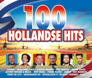 Cover van Various – 100 Hollandse Hits