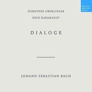 Cover van Oberlinger, Dorothee & Edin Karamazov – Johann Sebastian Bach: Dialoge