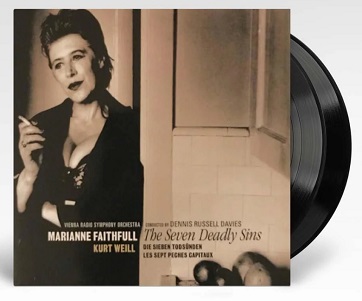 Cover van Faithfull, Marianne, Radio Symphony Orchestra Vienna – Kurt Weill: the Seven Deadly Sins