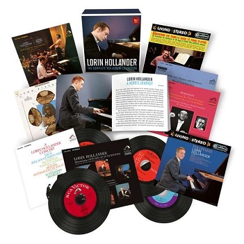 Cover van Hollander, Lorin – Lorin Hollander - the Complete Rca Album Collection